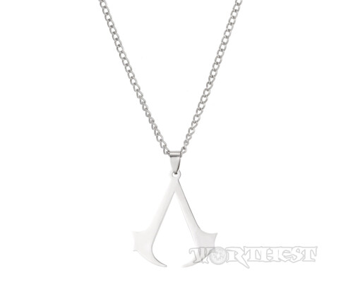 Кулон підвіска кредо вбивці ассасину assassin's creed зі сталі