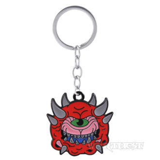 Брелок монстр Какодемон з гри Doom Дум Cacodemon металевий