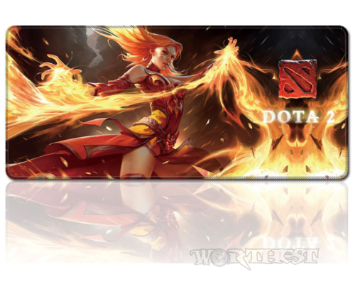 [DOTA2] Ігровий Коврик для мишки LINA Доту 2 80x30 Ігри миша Pubg