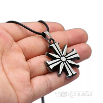 Медальон EDEN'S GATE из игры Far Cry 5 логотип Фар Край стальной на шею