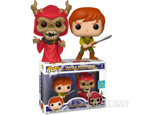 Фигурка Funko POP! Black Cauldron 2-pack Таран и Рогатый Король SDCC 2019