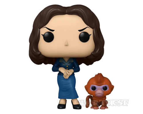 Фігурка Funko POP! His Dark Materials Mrs. Coulter with Daemon Коултер 1111
