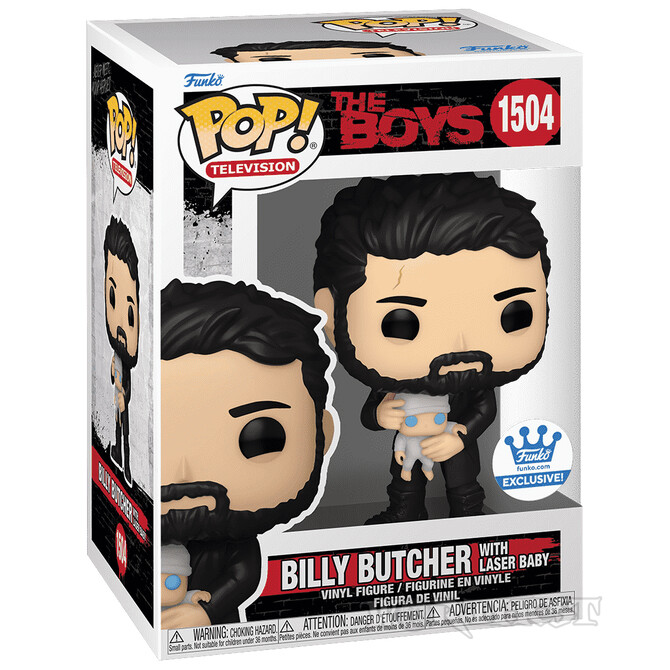 Фігурка Funko POP! The Boys Billy Butcher with Laser Baby 1504