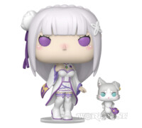 Фігурка Funko POP! Buddy Re:Zero Emilia with Puck Емілія з Паком 2112