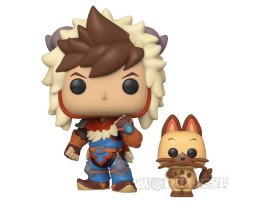 Фігурка Funko POP! Monster Hunter Лют і Навіру Lute with Navirou & Buddy #797