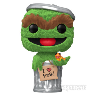 Фігурка Funko POP! Sesame Street Oscar the Grouch (Flocked) Оскар-Ворчун 1793