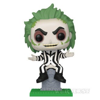 Фігурка Funko POP! Plus Beetlejuice on Tombstone Бітлджус на надгробку 1757
