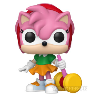Фигурка Funko POP! Sonic the Hedgehog Amy Rose with Piko Hammer 1171