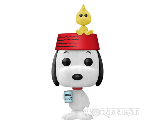 Фігурка Funko POP! Peanuts Snoopy Woodstock Flocked Снупі 2096