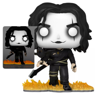 Фигурка Funko POP! The Crow Movies Eric Draven With Crow 1429 GITD Ворон