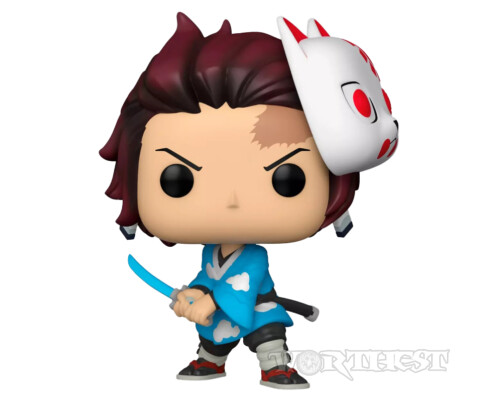Фігурка Funko POP! Demon Slayer Tanjiro Kamado з Mask Hot Topic Exclusive #867