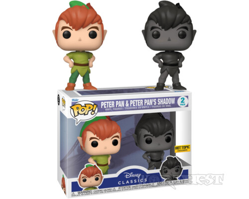 Фігурка Funko POP! 2-Pack Peter Pan And Peter Pans Shadow Пітер Пен Тінь