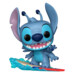 Фигурка Funko POP! Lilo & Stitch Stitch on Surfboard Стич на серфборде 1594