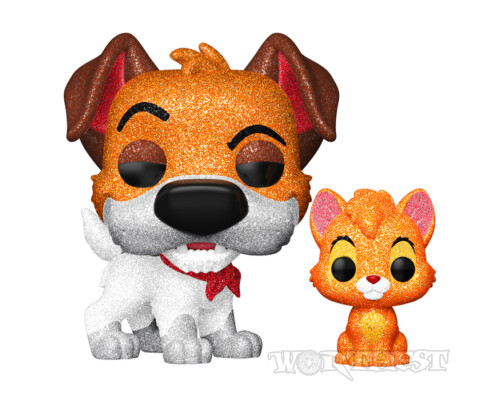 Фігурка Funko POP! Oliver Company Dodger with Oliver Доджер Олівер 1705