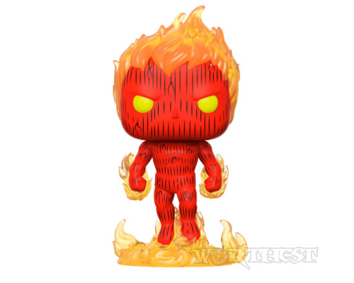 Фигурка Funko POP! Fantastic Four Человек-факел (Human Torch) Marvel 559 