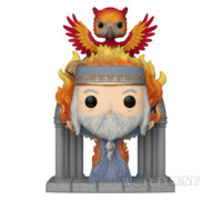 Фігурка Funko POP! Deluxe Harry Potter Albus Dumbledore with Fawkes 187