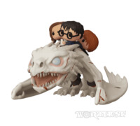 Фигурка Funko POP! Rides Harry Potter Ukrainian Ironbelly w Harry Ron Hermione 93