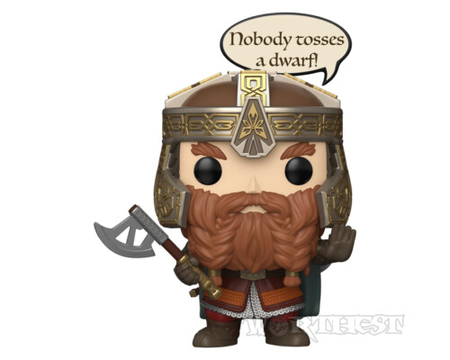 Фігурка Funko POP! The Lord of the Rings Gimli Nobody Tosses a Dwarf 2028