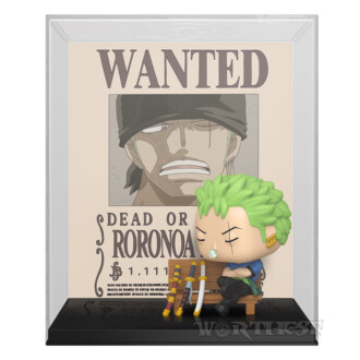 Фігурка Funko POP! Poster One Piece Roronoa Zoro (Wanted) Ророноа 2124