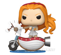 Фігурка Funko POP! Rides Deluxe One Piece Nami with White Hobby Horse 128