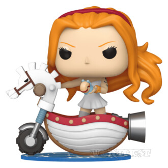 Фігурка Funko POP! Rides Deluxe One Piece Nami with White Hobby Horse 128