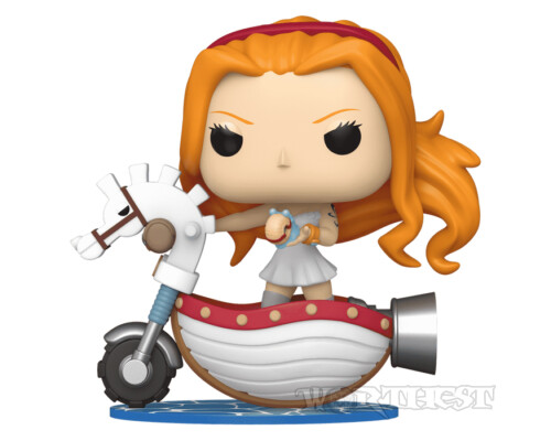 Фігурка Funko POP! Rides Deluxe One Piece Nami with White Hobby Horse 128