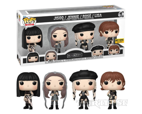 Фігурка Funko POP! Blackpink Born Pink World Tour 4-Pack Блек Пінк Exclusive