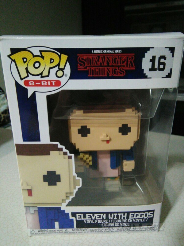 Stranger Things: Funko Pop! 8 Bit - Eleven With Eggos / Mike / Dustin / Lucas (4 Pack) - Il Livello Segreto
