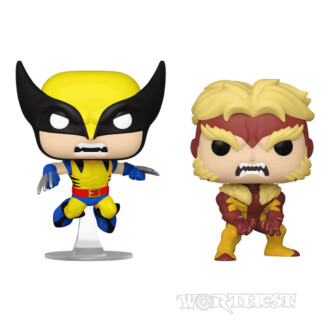Фігурка Funko POP! 2-Pack Wolverine vs Sabretooth Exc Росомаха vs Шаблезубий