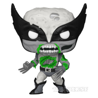 Фігурка Funko POP! Marvel Zombies: Zombie Wolverine Black & White (Glow) 662