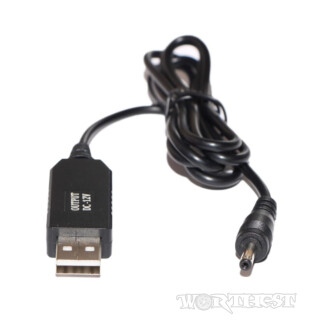 Кабель для роутера USB 5v -> 12v DC 3.5×1.35мм модем перетворювач