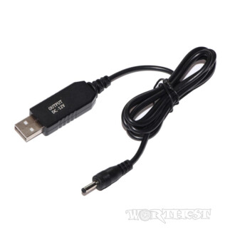 Кабель для роутера USB 5v -> 12v DC 4x1.7мм модема преобразователь