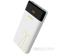 Повербанк Romoss LT20 PRO 20000mAh 18W White УМБ с экраном White