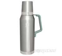 Термос Stanley Forge Thermal Bottle 1.3л Silver 4D Thermology з ручкою