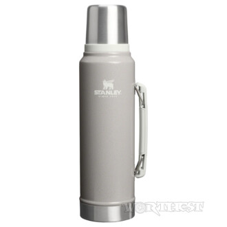 Термос Stanley Classic Legendary Bottle 1 л Hammertone Ash Cерый