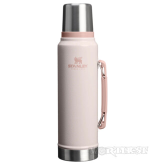 Термос Stanley Classic Legendary Bottle 1л Hammertone Rose Розовый