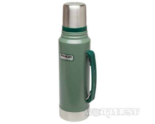 Термос STANLEY Classic Legendary Bottle 1л Hammertone Green з ручкою