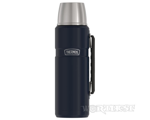 Термос THERMOS 1,2 л Stainless King SK2010 Beverage Bottle тёмно-синий