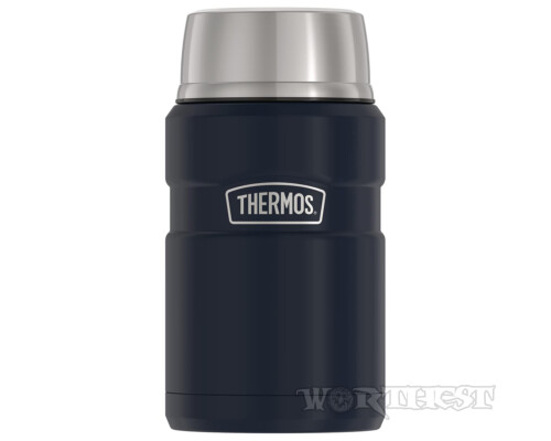 Термос для еды THERMOS Stainless King Food Jar 0,71л тёмно-синий