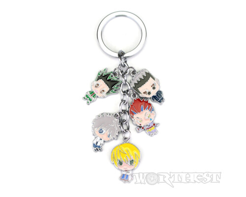 Брелок 5в1 Мисливець х Мисливець Гон Фрікс Кіллуа Золдік Hunter x Hunter