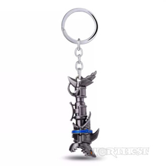 Брелок ракетниця акула Скелетниця Джинкс метал League of Legends Аркейн