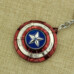 Брелок классический Щит Капитана Америки Marvel Captain America на ключи