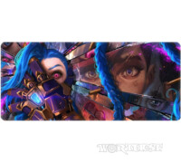 Килимок 80х30см Аркейн протистояння великий для миші Jinx Arcane