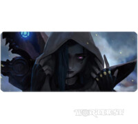 Килимок 80х30см Джинкс у капюшоні Аркейн великий для миші Jinx