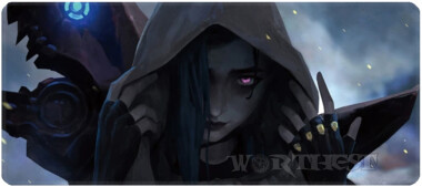 Килимок 80х30см Джинкс у капюшоні Аркейн великий для миші Jinx