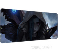 Килимок 90х40см Джинкс у капюшоні Аркейн великий для миші Jinx