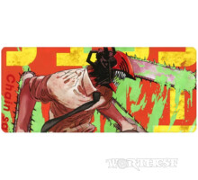 Коврик 80х30см Дэнджи Человек Бензопила для мыши Denji Chainsaw man