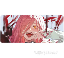 Коврик 80х30см Пауэр Человек Бензопила для мыши Power Chainsaw man