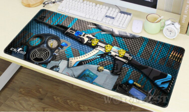 Ігровий килимок для миші "CS: GO AK-47" 80х30см мишки шов кс го!