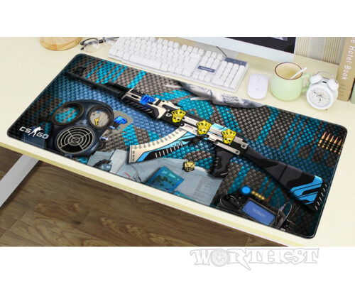 Ігровий килимок для миші "CS: GO AK-47" 80х30см мишки шов кс го!